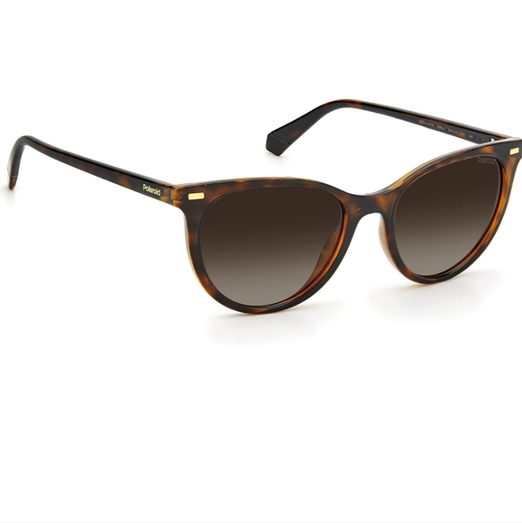 Polaroid Sunglasses Women's PLD 4107/S Sunglasses, Havana/Polarized Brow… - Picture 3 of 9